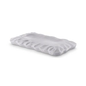 Mauro bricka white marble